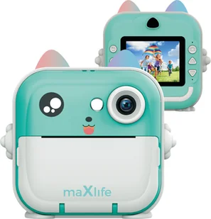 Maxlife aparat fotograficzny dla dzieci MXPC-100 Niebieski - Aparaty natychmiastowe - miniaturka - grafika 1
