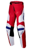 Odzież motocyklowa - Spodnie Cross Alpinestars Racer Veil Dziecięce Jaskrawoczerwony/Złamany Biały24 - miniaturka - grafika 1