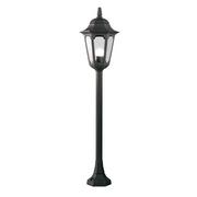 Lampy ogrodowe - Elstead Lighting Parish Pillar Lantern Black PR5 BLACK Lampa stojąca ogrodowa słupek latarnia IP44 stylowa PR5 BLACK ) - miniaturka - grafika 1