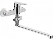 Baterie wannowe i prysznicowe - LAVEO BLP 01FD APPIA Bateria wannowa ścienna z ruchomą wylewką bez zestawu natryskowegoJednouchwytowaSpos?b monta?u: ?ciennyG?owica: 35 mmWyko?czenie: chrom - miniaturka - grafika 1