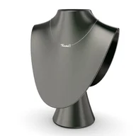 Naszyjniki - Naszyjnik srebrny z dowolnym imieniem i koniczyną - miniaturka - grafika 1