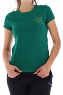 Koszulki sportowe damskie - Koszulka damska bambusowa Viking Lako T-shirt 74 ciemno-zielony - miniaturka - grafika 1