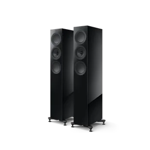 KEF R5 Meta kolumna podłogowa (sztuka) Black Gloss - Głośniki i kolumny - miniaturka - grafika 1
