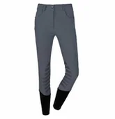 Bryczesy - Harcour Bryczesy CALIFORNIA kolekcja zima 2019 - - dark grey - miniaturka - grafika 1