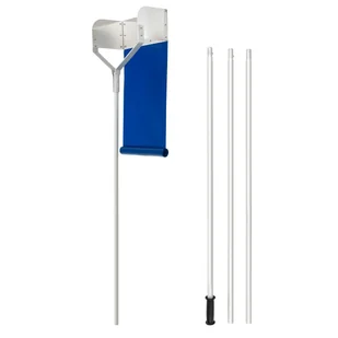 Zgarniacz do odśnieżania dachu Grabie do śniegu 187-624 cm - Grabie i motyki - miniaturka - grafika 1