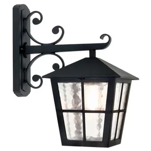 Elstead Lighting Kinkiet CANTERBURY BL52M BLACK IP44 - Lampy ogrodowe - miniaturka - grafika 4