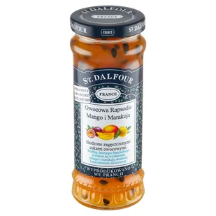 St. Dalfour Owocowa Rapsodia Mango i marakuja 284g 8871464 - Dżem - miniaturka - grafika 1