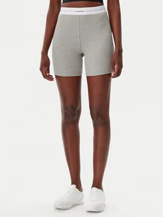 Calvin Klein Underwear Szorty piżamowe 000QS7216E Szary Slim Fit - Piżamy damskie - miniaturka - grafika 1