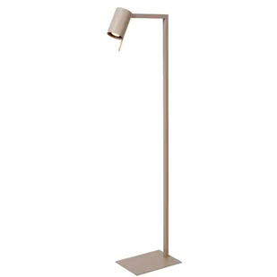 Podłogowa lampa do sypialni Lesley 03725/01/41 Lucide metalowa szara - Lampy stojące - miniaturka - grafika 1