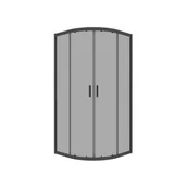Kabiny prysznicowe - Kabina prysznicowa 80 x 80 cm Luxen Wellneo - miniaturka - grafika 1