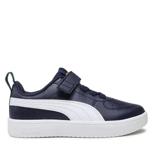 Sneakersy Puma Rickie AC+ PS 385836 07 Granatowy - Buty dla chłopców - miniaturka - grafika 1
