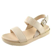 Sandały damskie - Sandały damskie BIG STAR LL274941 beżowe - miniaturka - grafika 1