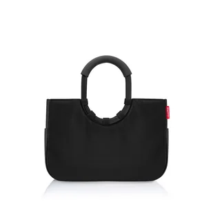 Torba LOOPSHOPPER M FRAME, black/black ROS7040 - Torby i wózki na zakupy - miniaturka - grafika 1