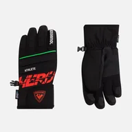 Rękawice narciarskie - Dziecięce Rękawice ROSSIGNOL JR HERO IMPR G RLNYG01_200 – Czarny - miniaturka - grafika 1