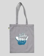 Torby i wózki na zakupy - torba bawełniana na prezent na zakupy IT’S SHAKA surf Szary - miniaturka - grafika 1