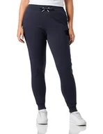 Spodnie damskie - Armani Exchange Damskie spodnie dresowe z polaru z zamkiem błyskawicznym, Soul, M - miniaturka - grafika 1