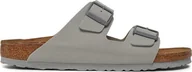 Klapki i japonki męskie - Birkenstock Birkenstock Arizona BF 1027696 szary 36 - miniaturka - grafika 1