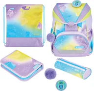 Plecaki - Zestaw tornister plecak Ultralight XL Plus 22l Ombre Little Monster Herlitz - miniaturka - grafika 1