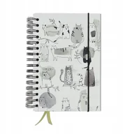 Zeszyty szkolne - Notes w linie zeszyt A5 pamiętnik notatnik planer - miniaturka - grafika 1