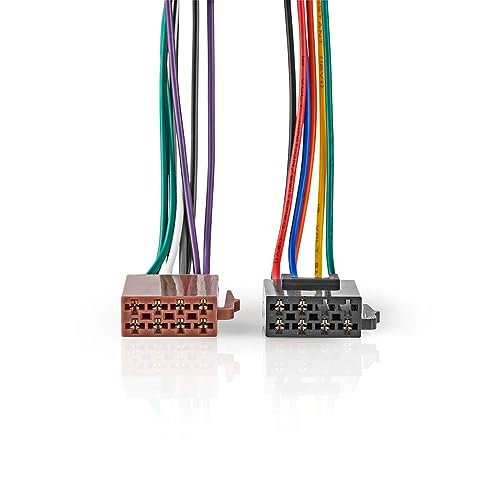 NEDIS Kabel adaptera ISO - zgodność z ISO: Standard - 0,15 m - okrągły - PCW - Box