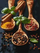 Kolorowanki, wyklejanki - Malowanie po numerach - Przyprawy 30x40cm - miniaturka - grafika 1