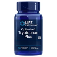 Witaminy i minerały - Life Extension Optymalizowany Tryptofan Plus - Suplement diety, 90 kaps. - miniaturka - grafika 1