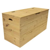 Skrzynie ogrodowe - Skrzynia ogrodowa drewniana 200l 4IQ - miniaturka - grafika 1
