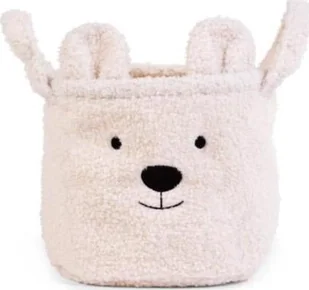 Childhome Childhome Pluszowy pojemnik na zabawki 25 x 20 x - Pojemniki na zabawki - miniaturka - grafika 1