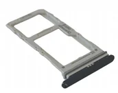 Części serwisowe do telefonów - Szufladka Karty Sim Samsung Galaxy S20 Sm-G980F S20 5G Sm-G981 Czarna - miniaturka - grafika 1