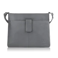 Torebki damskie - Torebka damska listonoszka skórzana na ramię Paolo Peruzzi - miniaturka - grafika 1