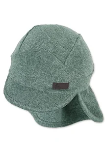 Sterntaler Unisex dziecięca czapka z daszkiem kark frotte czapka dziecięca, ciemnozielona, normalna, ciemnozielony, 51 - Czapki damskie - miniaturka - grafika 1