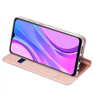 Dux Ducis Skin Pro kabura etui pokrowiec z klapką Xiaomi Redmi 9 różowy - Etui i futerały do telefonów - miniaturka - grafika 6