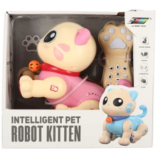 Kot kotek interaktywny zdalnie sterowany na pilota RC robot skacze śpiewa - Zabawki zdalnie sterowane - miniaturka - grafika 10