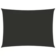 Parasole ogrodowe - vidaXL Prostokątny żagiel ogrodowy, tkanina Oxford, 3x5 m, antracyt 135102 - miniaturka - grafika 1