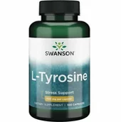 Aminokwasy - L-Tyrosine 500 mg (100 kaps.) - miniaturka - grafika 1