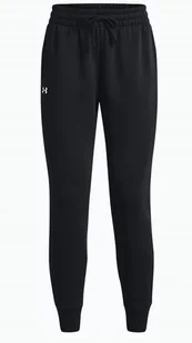 Spodnie damskie Under Armour Rival Fleece Jogger czarne rozm. S - Spodnie damskie - miniaturka - grafika 1