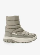 Buty zimowe męskie - Buty zimowe damskie Columbia Snowtrot Mid - grey green/dark stone - miniaturka - grafika 1