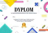 Dyplomy i okładki - DYPLOM ukończenia kolejnej klasy etapu szkoły UK_1 - miniaturka - grafika 1