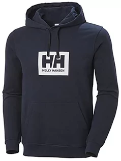 Bluzy męskie - Helly Hansen Helly-Hansen Bluza męska Hh Box, morski, L 53289 - grafika 1