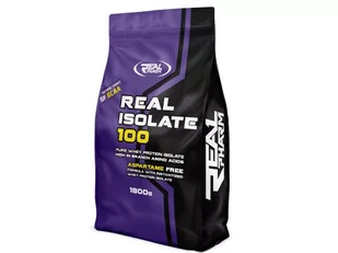 Real Pharm, Isolate 100, wanilia, 1800 g - Odżywki białkowe - miniaturka - grafika 1