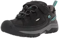 Buty dla chłopców - KEEN Dziecko Targhee Niskie Wodoodporne Buty turystyczne, Czarna gwiazda biała, 27-28 EU - miniaturka - grafika 1