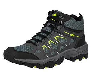Lico Sierra High Męskie Buty trekkingowe i turystyczne, antracytowy/cytrynowy, 39 EU - Buty trekkingowe męskie - miniaturka - grafika 1
