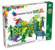 Klocki - klocki magnetyczne Dino World XL 50 elementów Magna Tiles - miniaturka - grafika 1