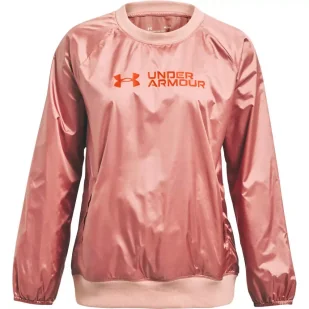 Bluza damska Under Armour Recover Woven Shine Crew - Bluzy sportowe damskie - miniaturka - grafika 6