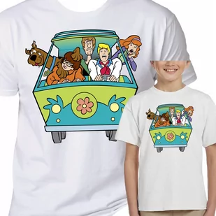 3156 KOSZULKA SCOOBY DOO DZIECIĘCA KUDŁATY 152 - Moda i Uroda OUTLET - miniaturka - grafika 1