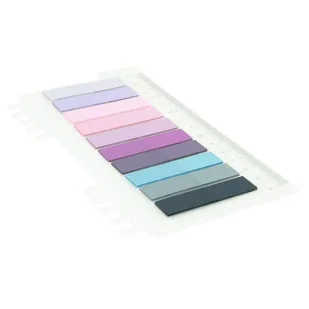 Zakładki indeksujące plastikowe 10x20 12mmx45mm - Penword - Zakładki do książek - miniaturka - grafika 1