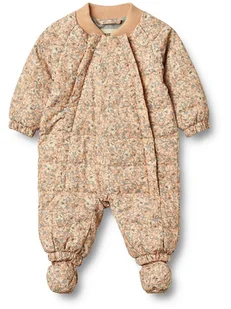 Wheat Kombinezon "Nunu" w kolorze pomarańczowym - Pajacyki dla niemowląt - miniaturka - grafika 1