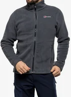 Kurtki męskie - Polar męski Berghaus Prism PT InterActive Jacket - carbon - miniaturka - grafika 1