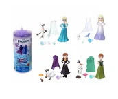 Figurki dla dzieci - Disney Frozen Snow Color Reveal Figurka Zmienia Kolor Kraina Lodu Mattel - miniaturka - grafika 1