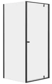 Kabiny prysznicowe - Kabina prysznicowa Contour 90x90x200 cm czarna Sealskin - miniaturka - grafika 1